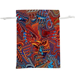 Phoenix Rising Colorful Abstract Art  Lightweight Drawstring Pouch (xl) by CrypticFragmentsDesign