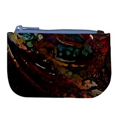 Abstract Art Large Coin Purse by Dutashop