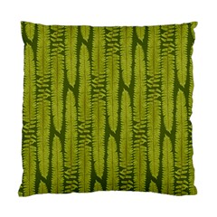 Fern Texture Nature Leaves Standard Cushion Case (one Side) by Dutashop