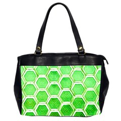 Hexagon Windows Oversize Office Handbag (2 Sides) by essentialimage365