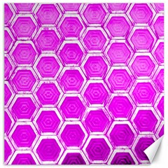 Hexagon Windows Canvas 20  X 20  by essentialimage365