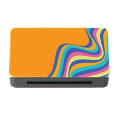 Psychedelic-groovy-pattern Memory Card Reader With Cf by designsbymallika