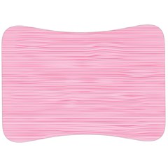 Pink Knitted Pattern Velour Seat Head Rest Cushion by goljakoff