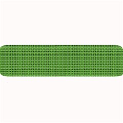 Green Knitted Pattern Large Bar Mats by goljakoff