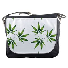 Cannabis Curative Cut Out Drug Messenger Bag