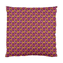 Geometric Groovy Pattern Standard Cushion Case (two Sides) by designsbymallika