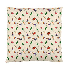 Vegetables Athletes Standard Cushion Case (two Sides) by SychEva