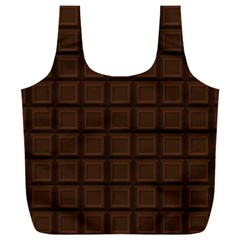 Chocolate Full Print Recycle Bag (xxl) by goljakoff