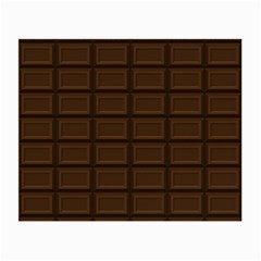 Milk Chocolate Small Glasses Cloth (2 Sides) by goljakoff