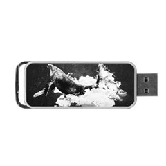 Whale Dream Portable Usb Flash (one Side) by goljakoff