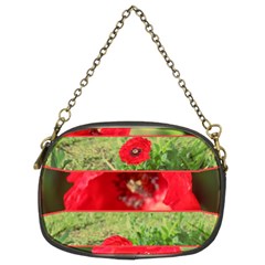 Photos Collage Coquelicots Chain Purse (two Sides) by kcreatif