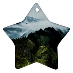 Green Mountain Ornament (star) by goljakoff