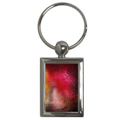 Red And Yellow Drops Key Chain (rectangle) by goljakoff