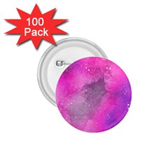 Purple Space Paint 1 75  Buttons (100 Pack)  by goljakoff