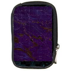 Maine Usgs Historical Map Abol Pond 104859 1988 24000 Inversion Restoration Compact Camera Leather Case by WetdryvacsLair