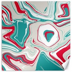 Vector Vivid Marble Pattern 4 Canvas 16  X 16  by goljakoff