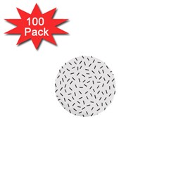 Rain  1  Mini Buttons (100 Pack)  by Sobalvarro