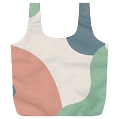 Abstract Shapes  Full Print Recycle Bag (xxxl) by Sobalvarro