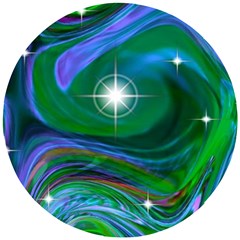 Night Sky Wooden Puzzle Round by LW41021