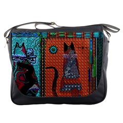 Cats Messenger Bag by LW41021