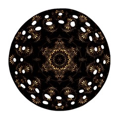 Bronze Age Mandala Ornament (round Filigree) by MRNStudios