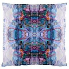 Marbled Pebbles Large Cushion Case (one Side)
