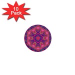 Springflower4 1  Mini Buttons (10 pack)  Front