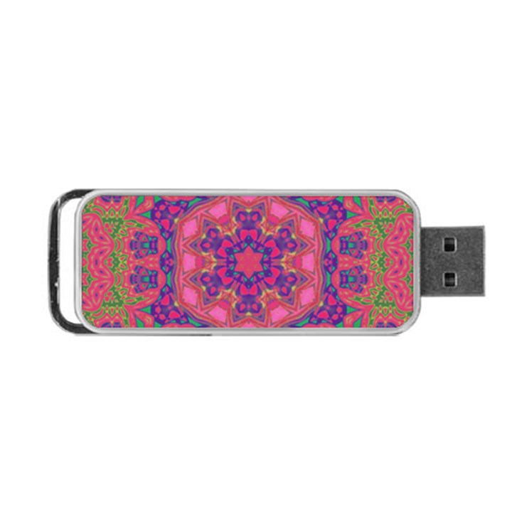 Springflower4 Portable USB Flash (Two Sides)