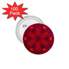 Red Rose 1 75  Buttons (100 Pack)  by LW323