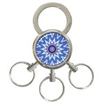 Softtouch 3-Ring Key Chain