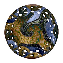 Ancient Seas Round Filigree Ornament (two Sides) by LW323