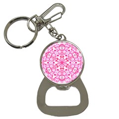Pink Petals Bottle Opener Key Chain by LW323