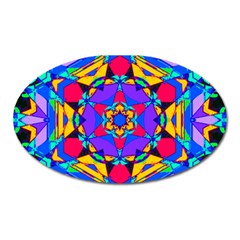 Fairground Oval Magnet by LW323