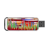 Forrest Sunset Portable USB Flash (One Side)