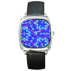 Blueberry Square Metal Watch by LW323