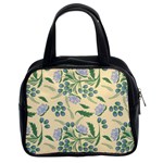 Folk floral pattern. Abstract flowers surface design. Seamless pattern Classic Handbag (Two Sides)