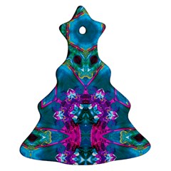 Peacock2 Christmas Tree Ornament (two Sides) by LW323