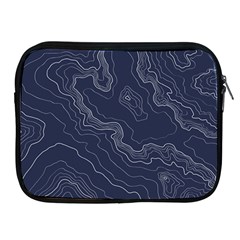 Topography Map Apple Ipad 2/3/4 Zipper Cases by goljakoff