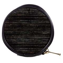 Wooden Linear Geometric Design Mini Makeup Bag by dflcprintsclothing