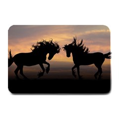 Evening Horses Plate Mats by LW323