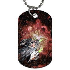 Space Dog Tag (two Sides) by LW323