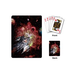 Space Playing Cards Single Design (mini) by LW323
