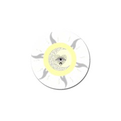 Soleil-lune-oeil Golf Ball Marker (10 Pack) by byali