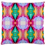 Colorful Abstract Painting E Large Cushion Case (One Side)