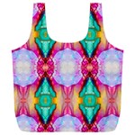 Colorful Abstract Painting E Full Print Recycle Bag (XXL)