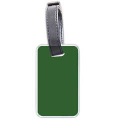 Basil Green Luggage Tag (one Side) by FabChoice