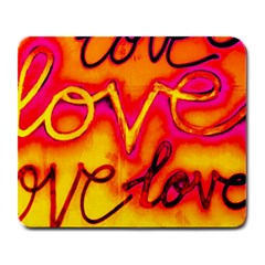  Graffiti Love Large Mousepads by essentialimage365