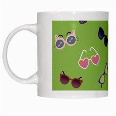 Sunglasses Funny White Mugs by SychEva