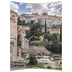 Roman Agora, Athens, Greece Back Support Cushion by dflcprintsclothing