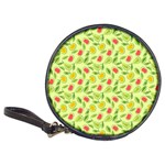 Vector Fruits pattern, pastel colors, yellow background Classic 20-CD Wallets